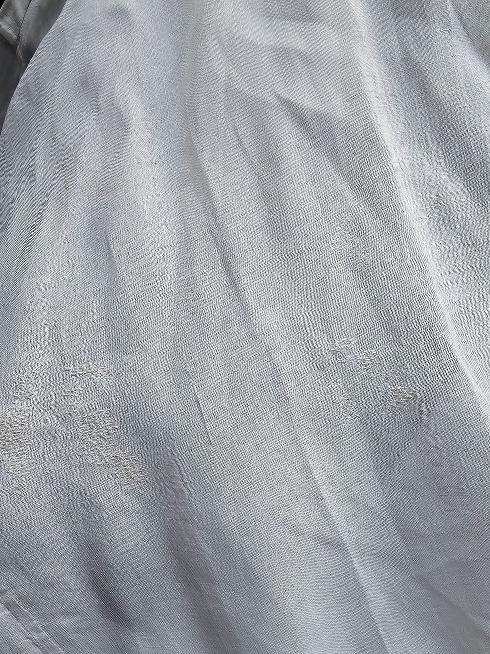 Thumbnail: Vintage embroidered cotton alb