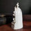 Thumbnail: French antique large Holy water font or oratory. Paris porcelain. 1800s.