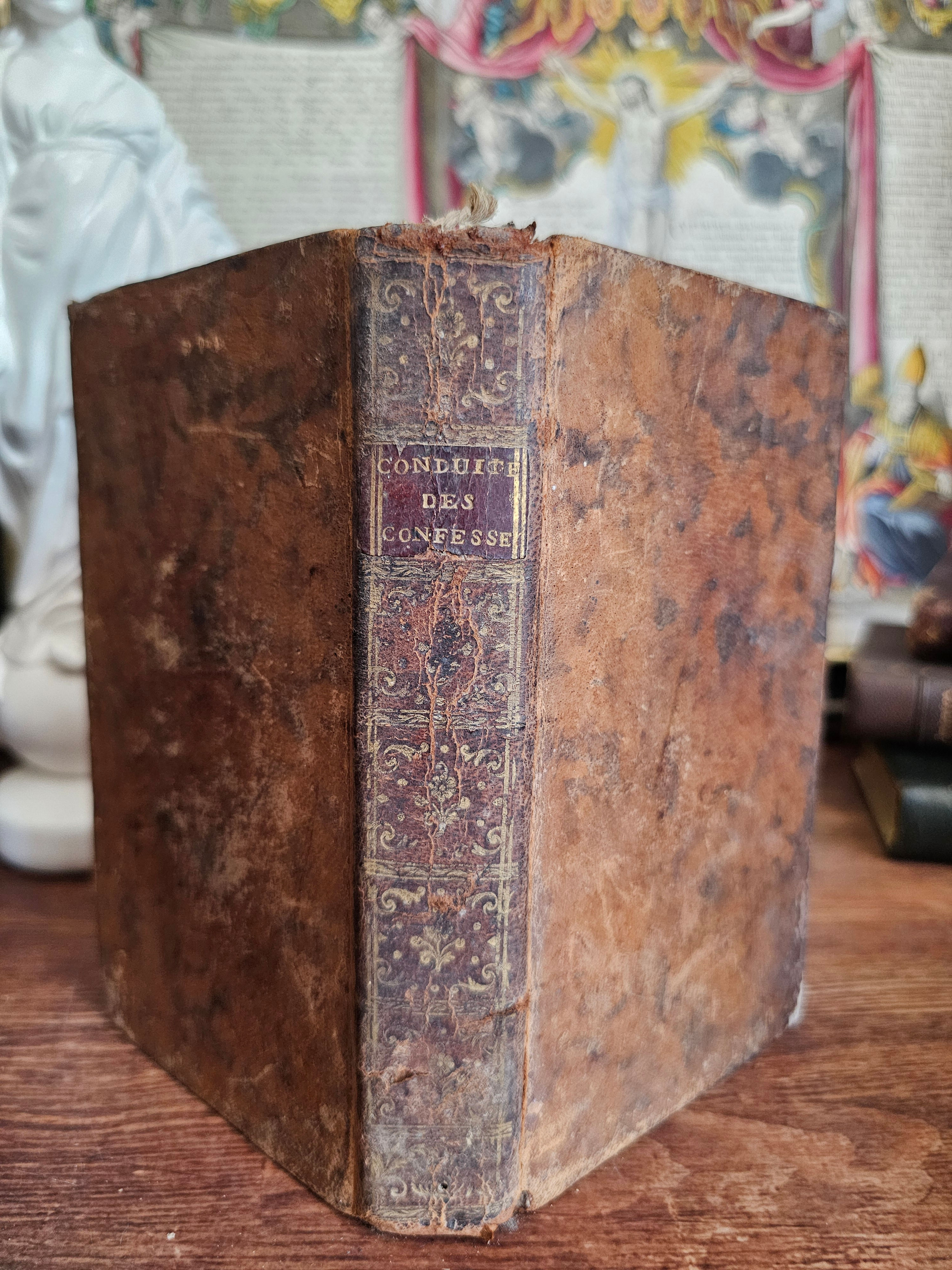 Livre ancien "Conduite des confesseurs"
