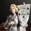 Miniature : Figurine en biscuit de Jeanne d'Arc, fabriquée en Allemagne
