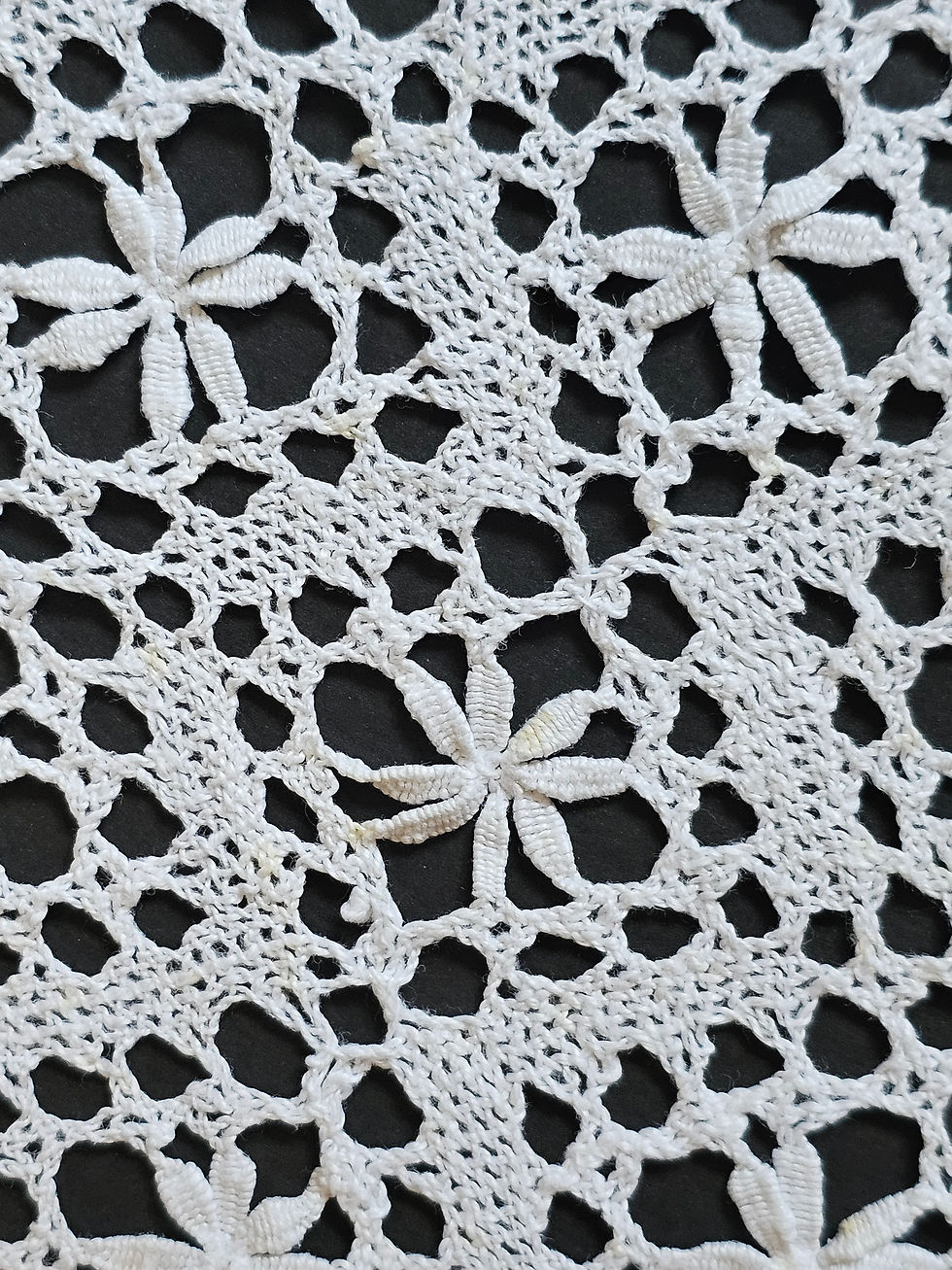Miniature : Bas d'aube en crochet