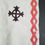 Miniature : French antique church procession banner  IHS