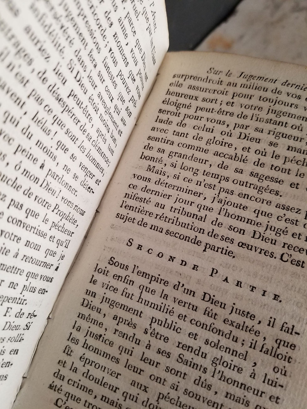 Miniature : Sermons de l'abbé Gérard, 4 volumes, Carême (2 tomes), avent et mystères.
