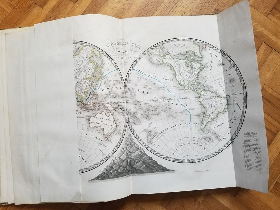 Thumbnail: Atlas classique de la Géographie ancienne, du Moyen-âge et moderne par V. Monin 1838