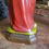 Miniature : Statue en plâtre polychrome du Sacré-Cœur de Jésus fabriquée en France