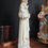 Miniature : Statue de Saint Antoine de Padoue en biscuit