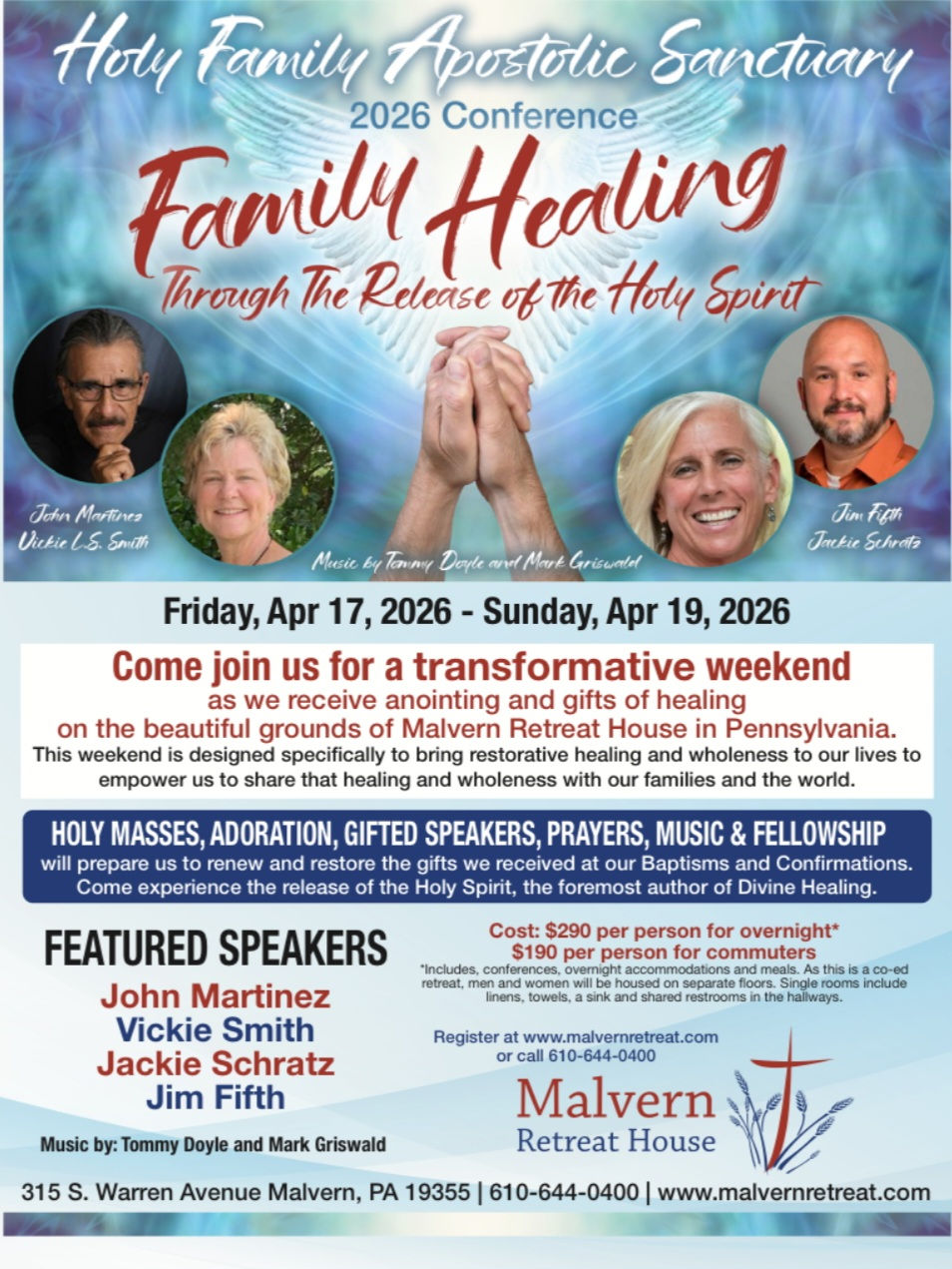 Holy Family Apostolic Sanctuary – 2026 Malvern PA