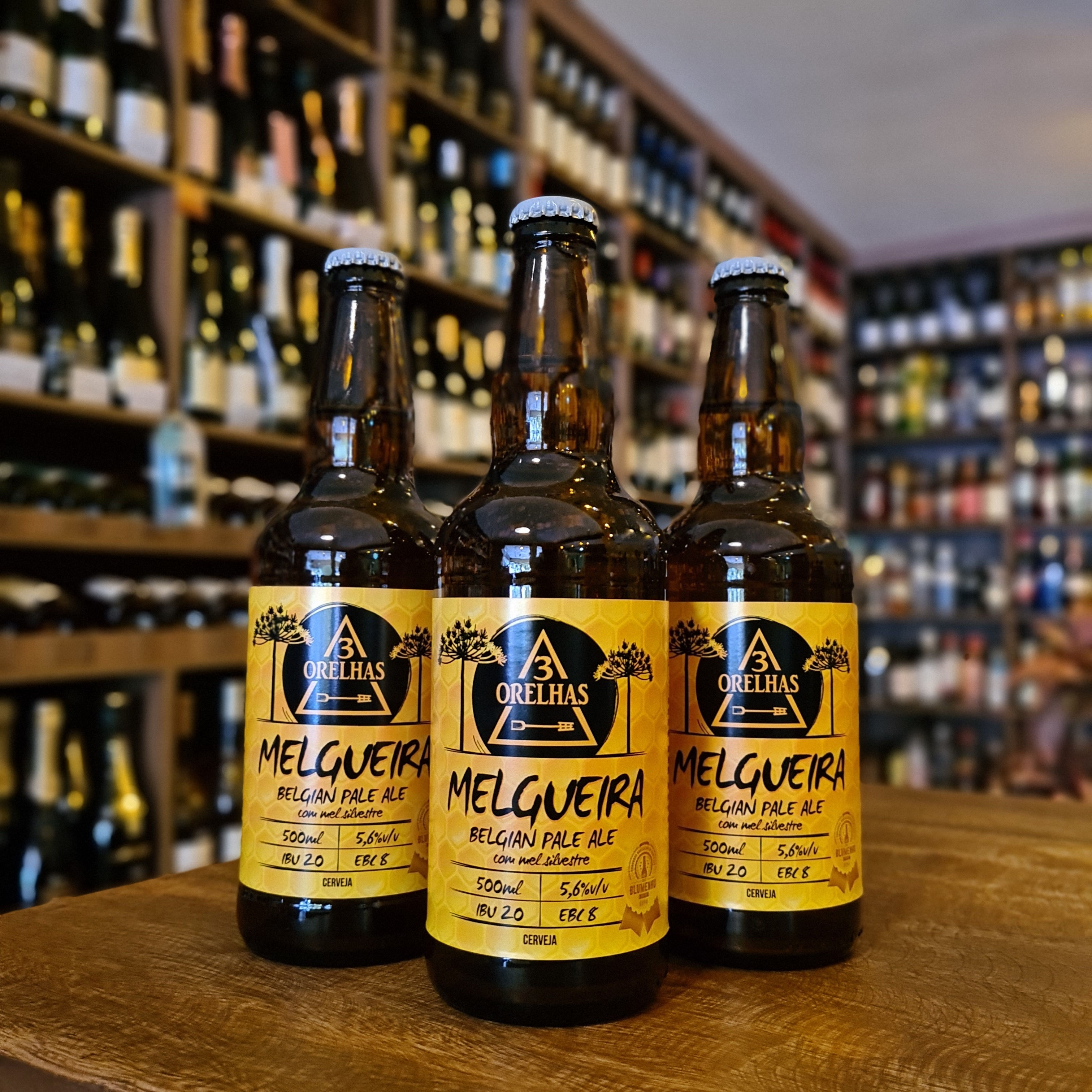 Cerveja 3 Orelhas Melgueira 500ml