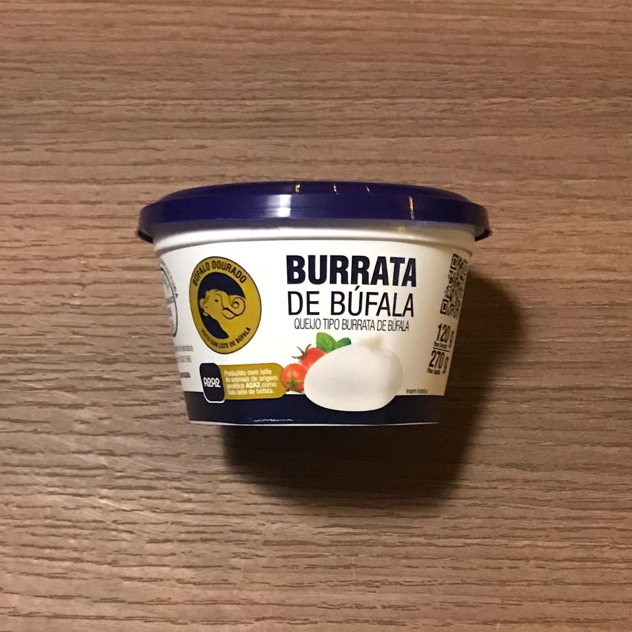 Queijo Burrata Fresca Búfala Dourada- unidade