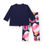 Thumbnail: Tuc Tuc - Dark Blue Cup Cake Legging Set