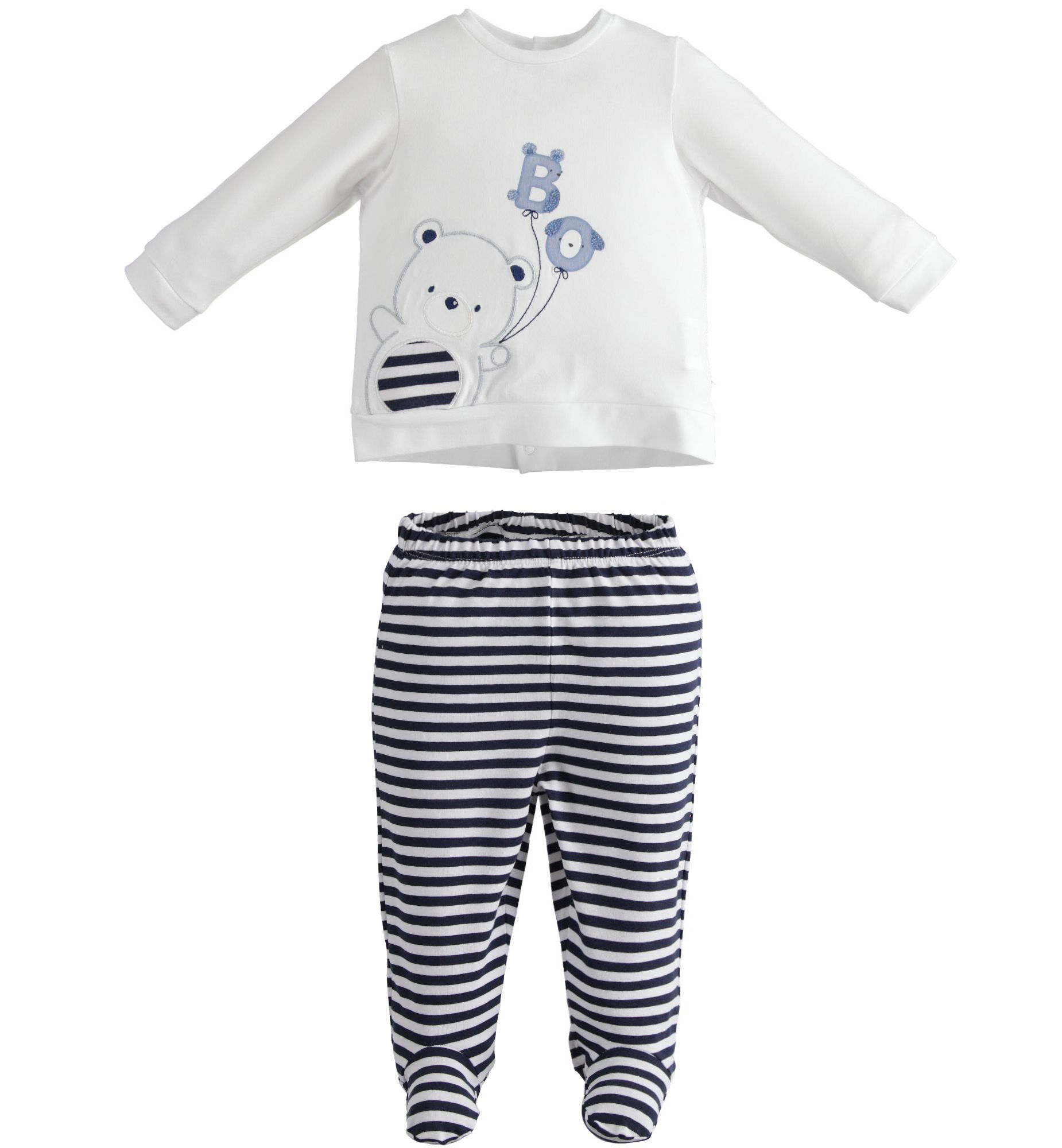 iDO - Navy Romper 2 Piece