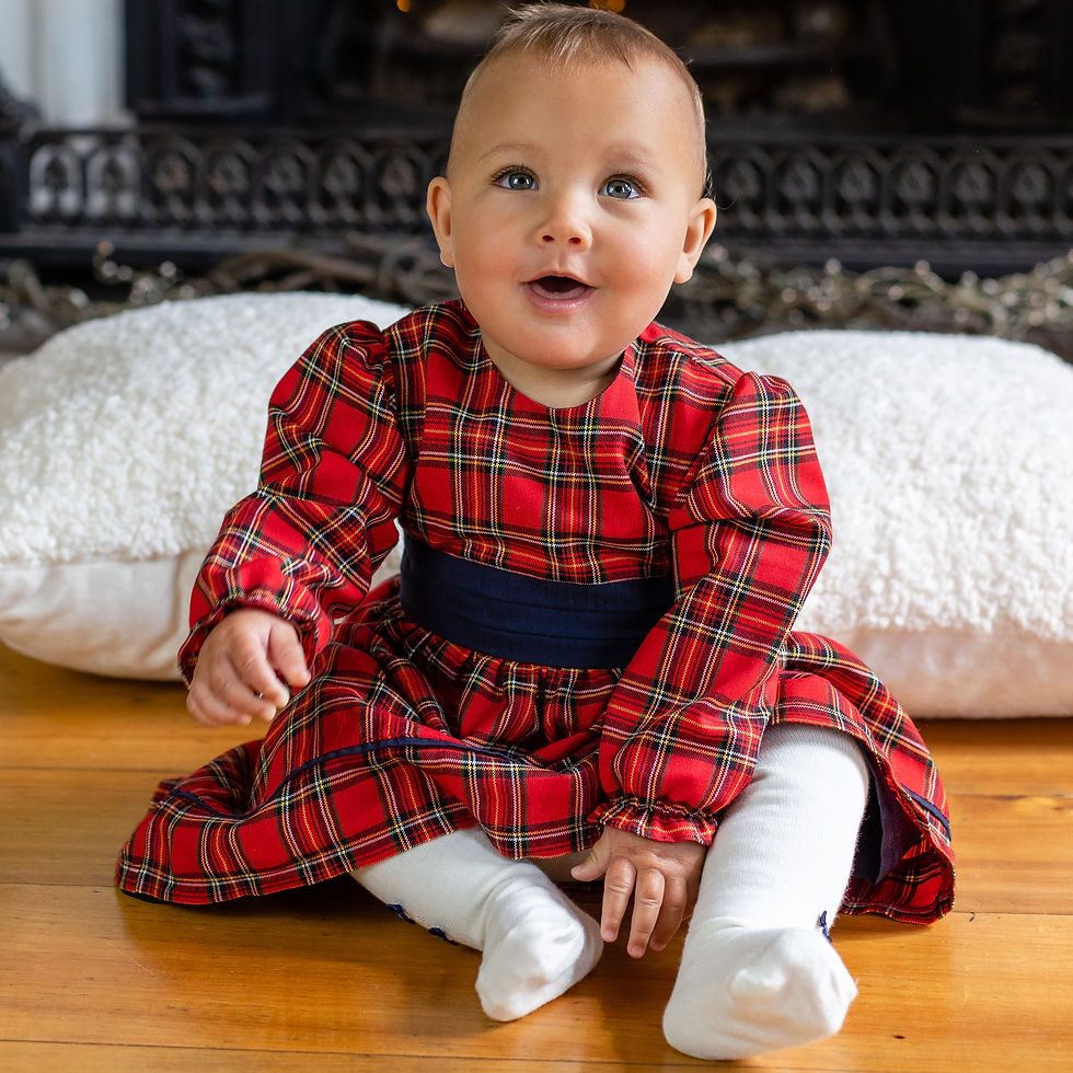Thumbnail: Carlina - Tartan party dress