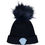 Thumbnail: Mitch and Son - Peter Navy Pom Pom Hat