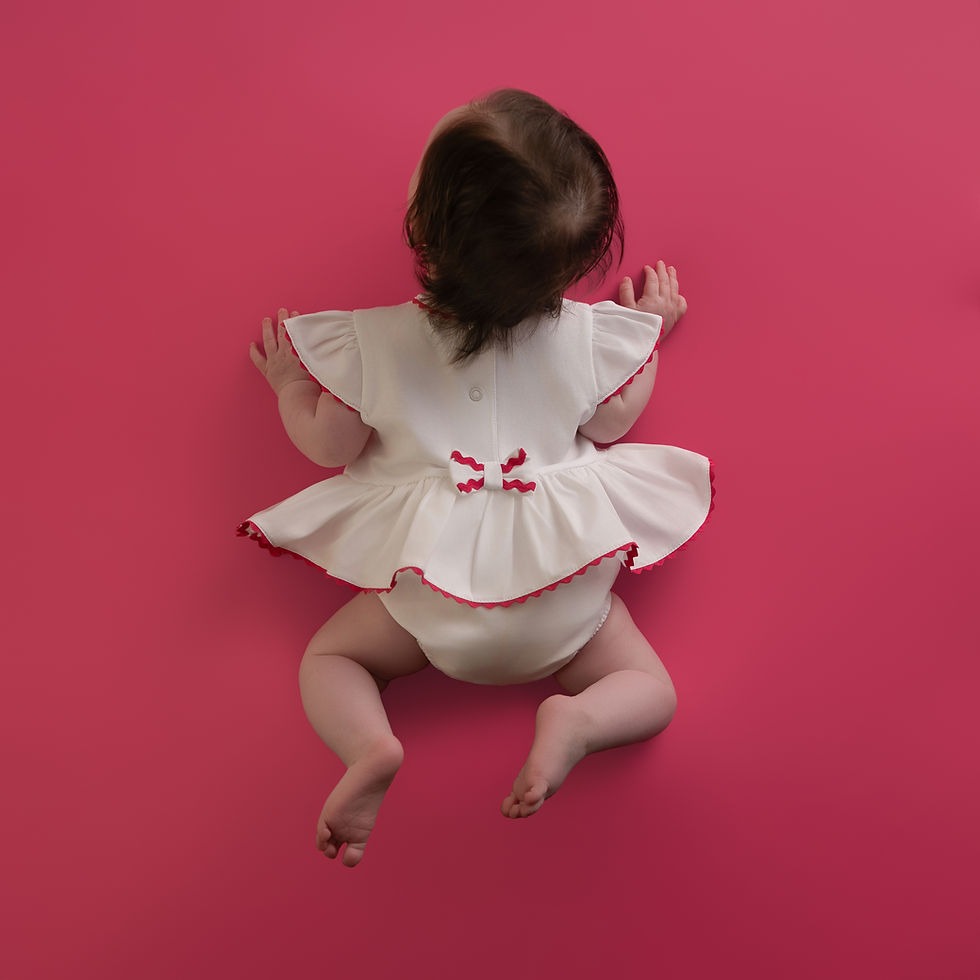 Thumbnail: Little A - Peggy Cherry Romper