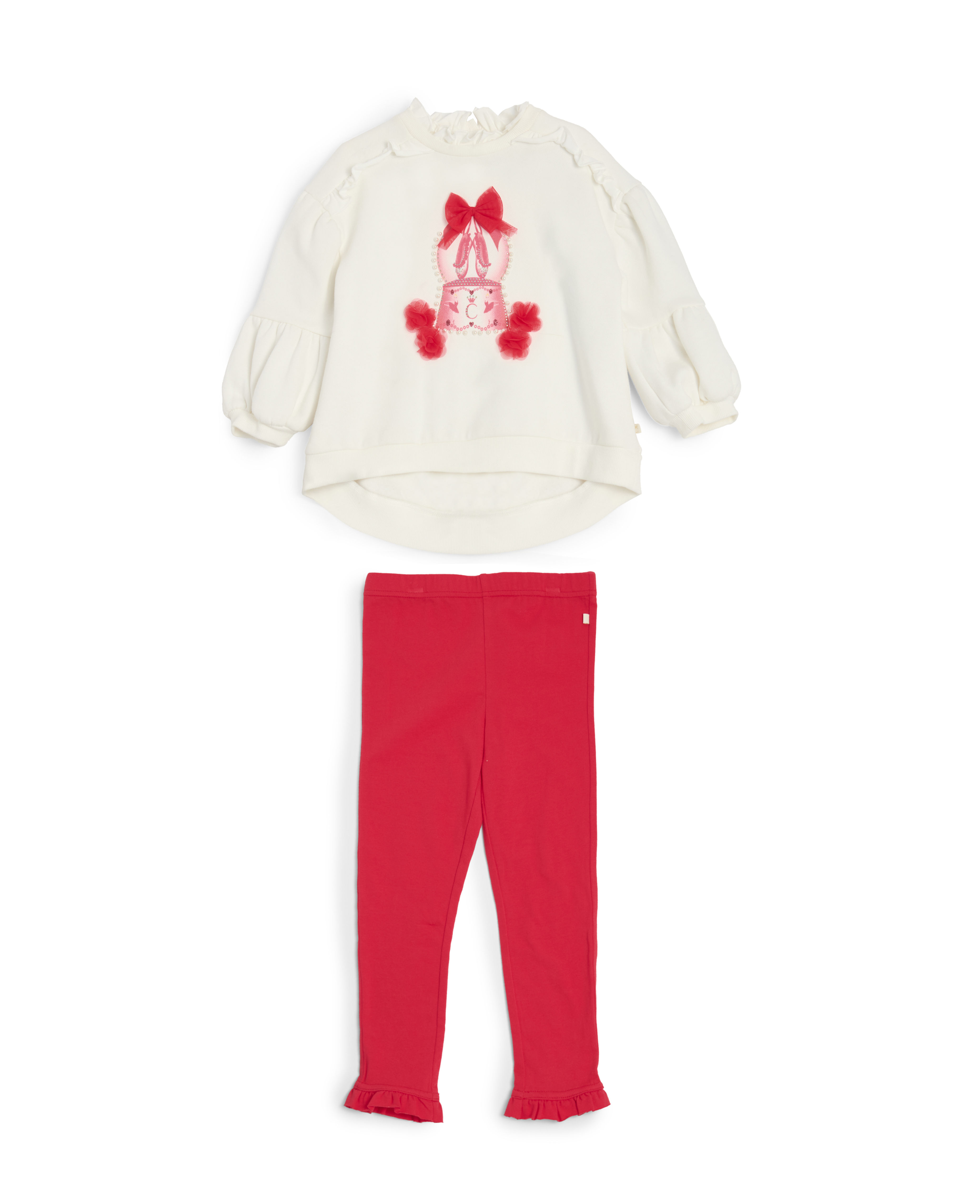 Caramelo Kids - Heavy Weight Snow Globe Legging Set