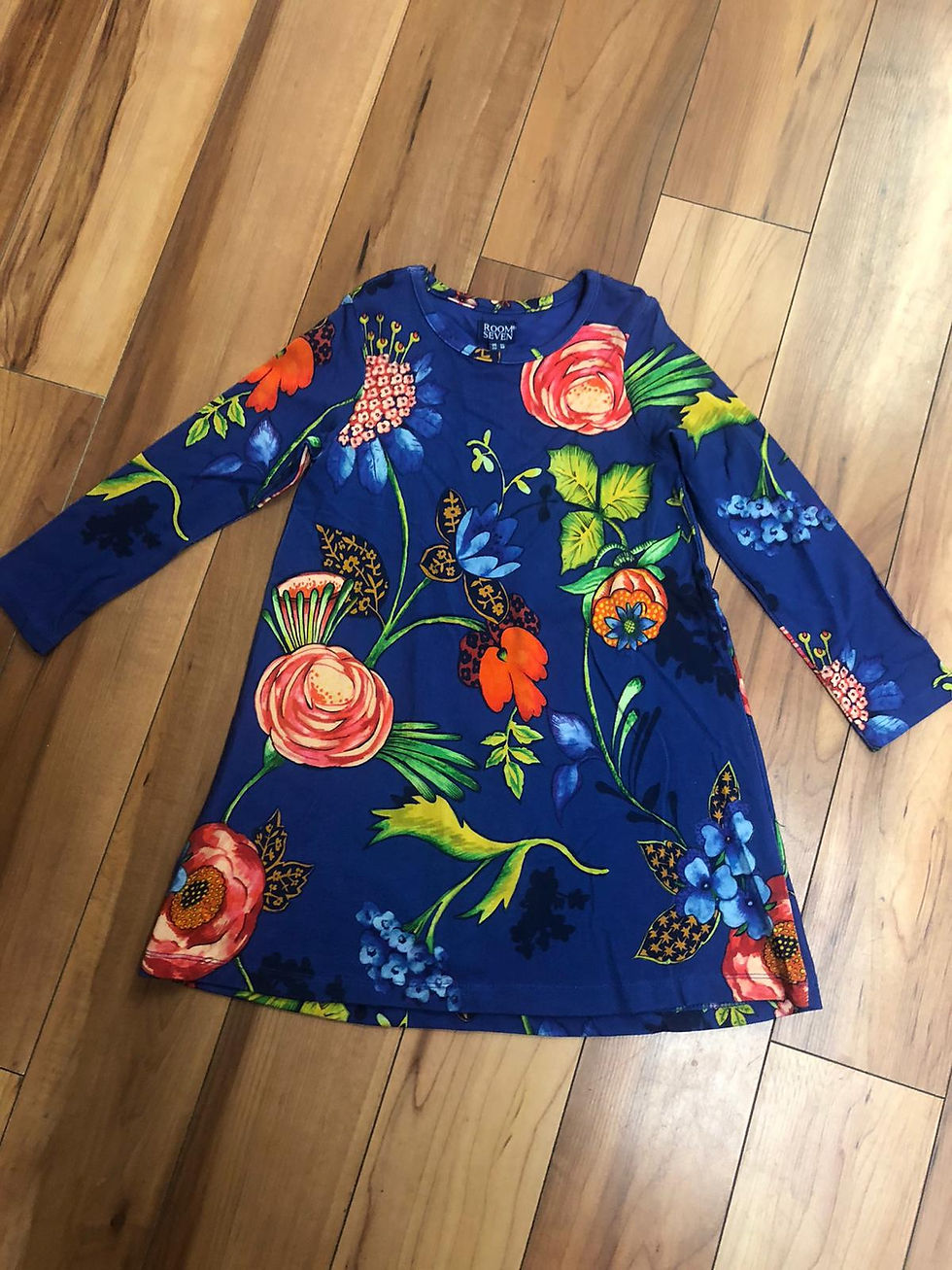 RoomSeven - Blue Floral Print Dress