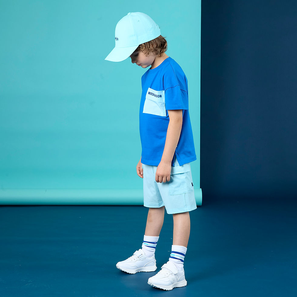 Thumbnail: Mitch & Son- Hayes Bright Blue T-Shirt