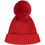 Thumbnail: Mitch and Son - Osiris Red Pom Pom Hat