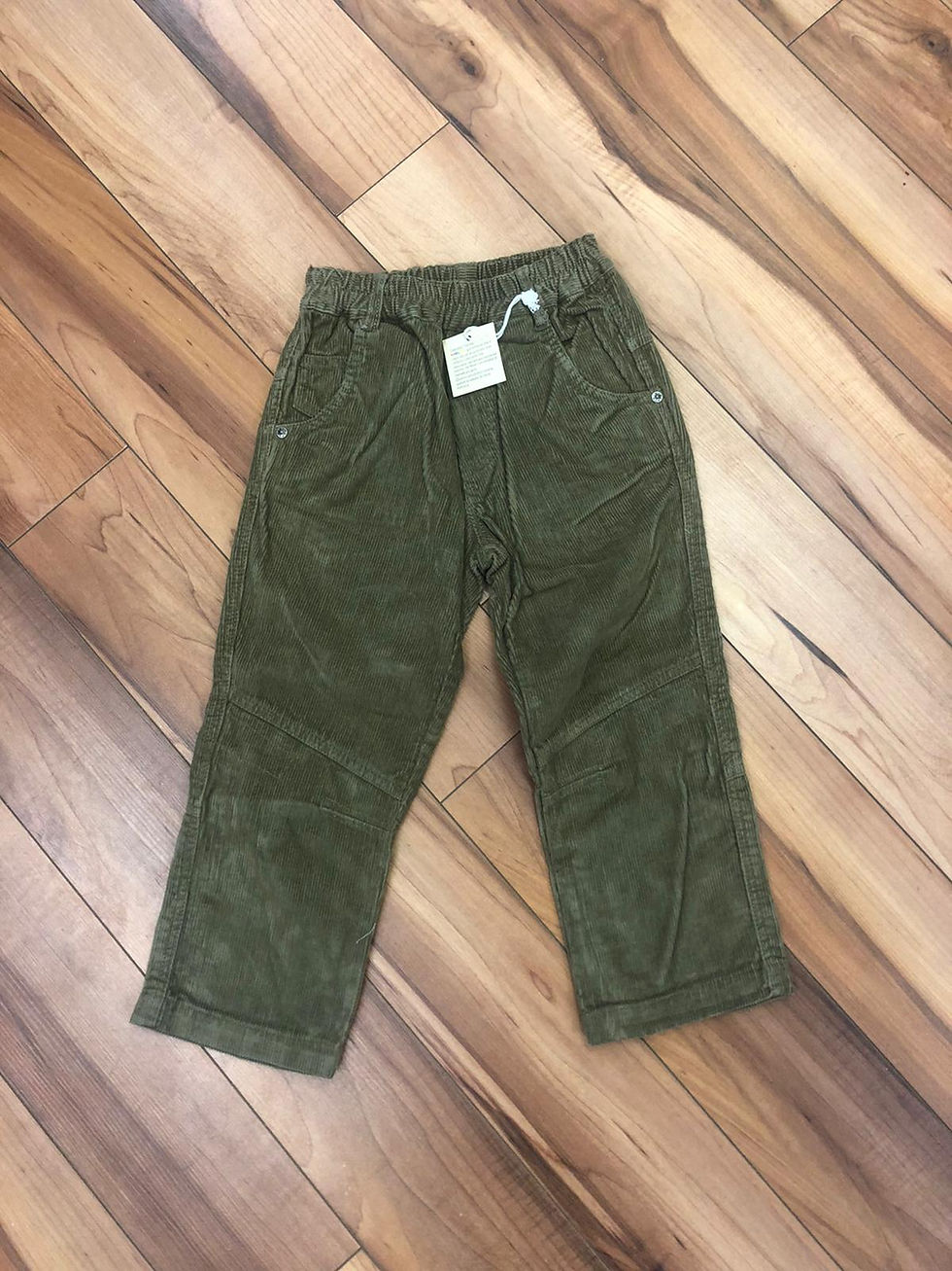 Mel You - Green Cord Pants
