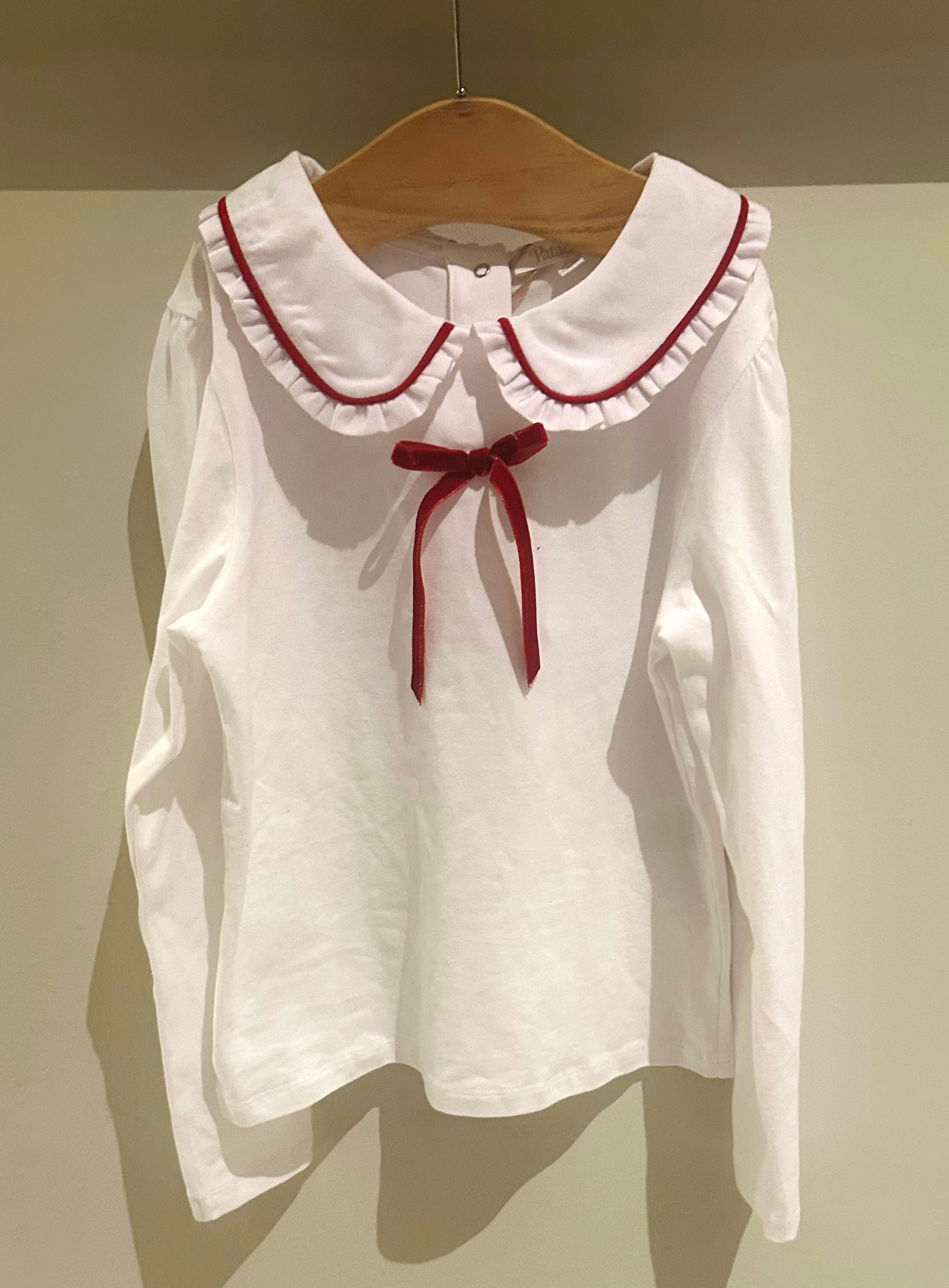 Patachou - Jersey t-shirt with bow