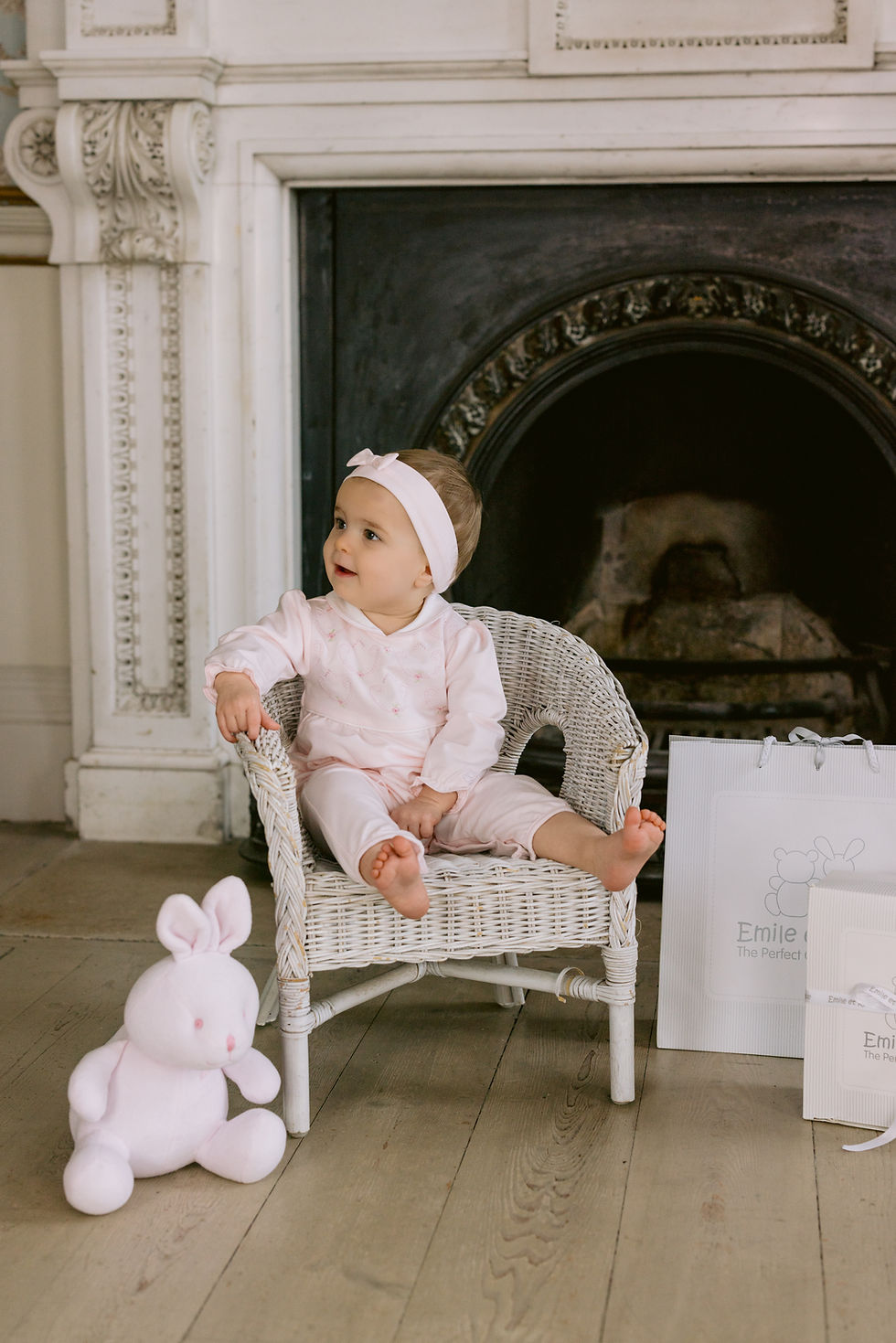 Thumbnail: Heidi - Pink Floral Babygrow