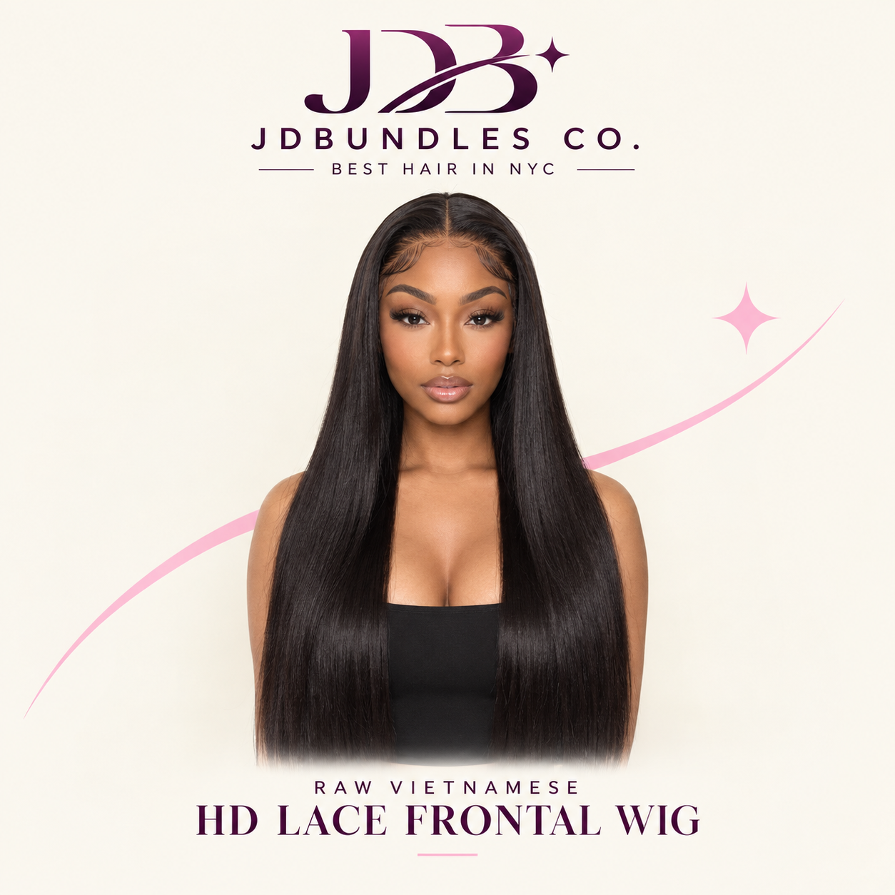 RAW VIETNAMESE HD LACE FRONTAL WIG