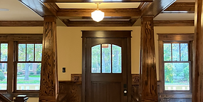 beautiful entryway custom home Wilson, NC