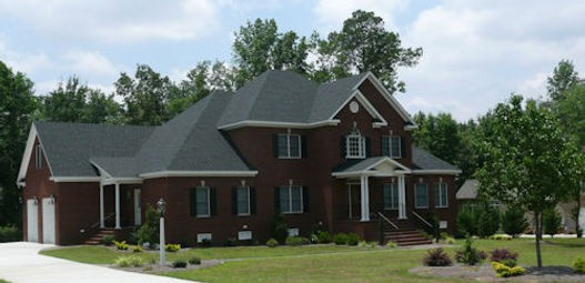 beautiful custom brick home Red Oak NC