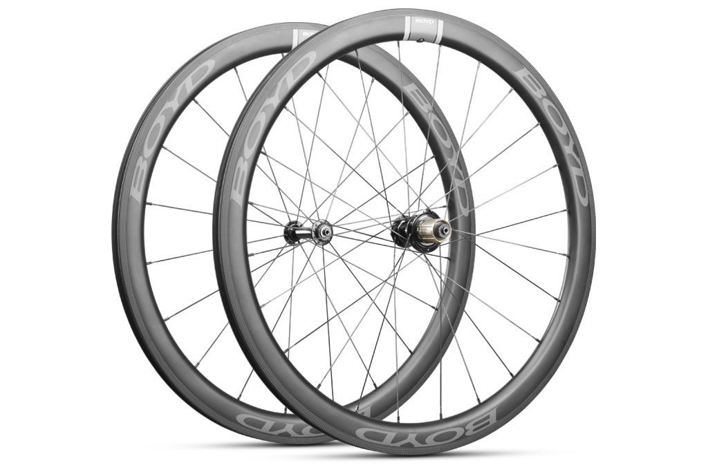 Boyd Cycling Podium Carbon Road 44mm-Rim Brake Wheelset