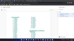 Preparation of Word List