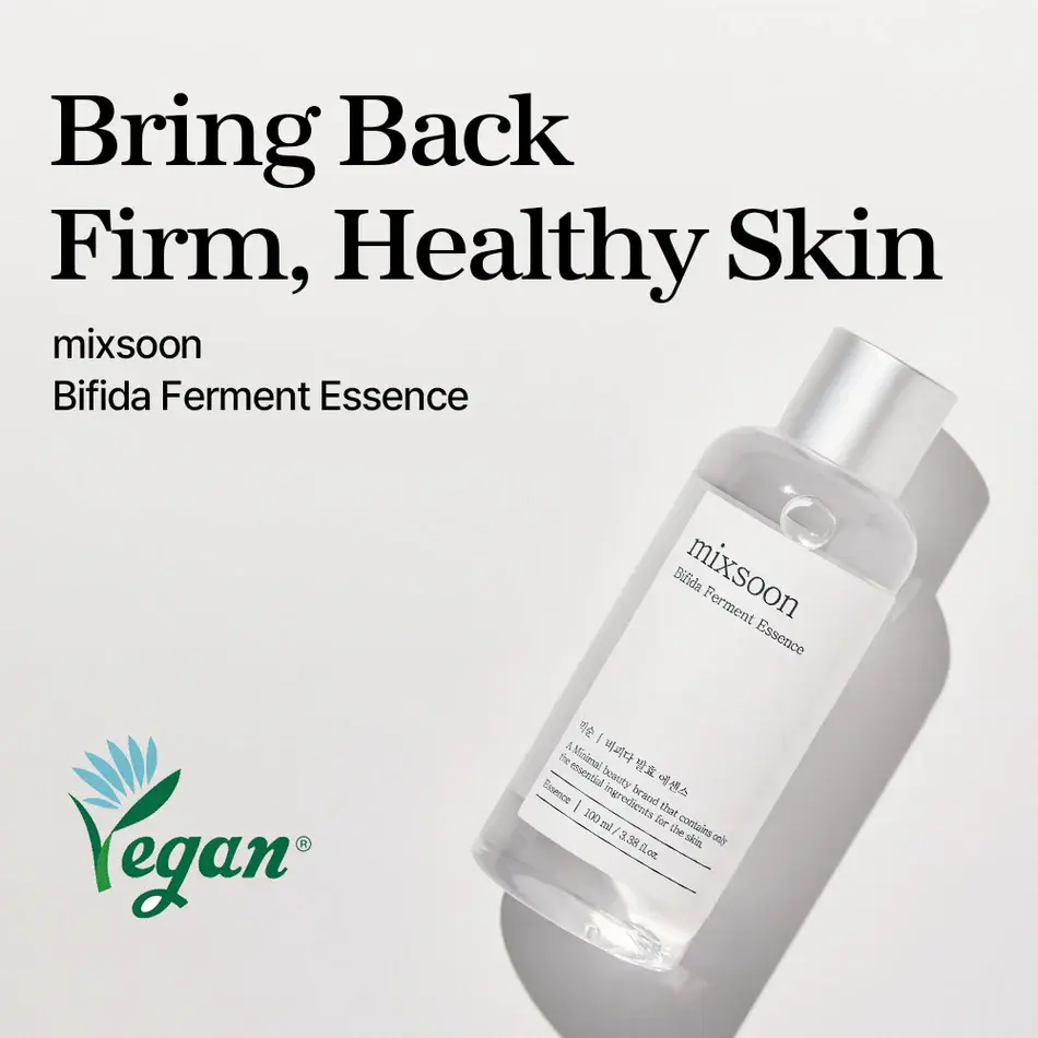 Bring back firm healthy skin with Mixsoon Bifida Ferment Essence