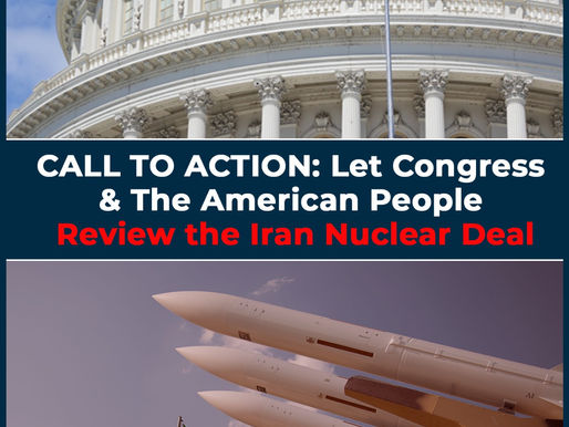 StandWithUs Campaign Urges Congressional Review Of Any Iran Nuclear Deal