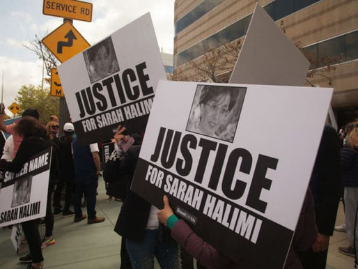 Protestors Rally for Sarah Halimi in Front of French Consulate