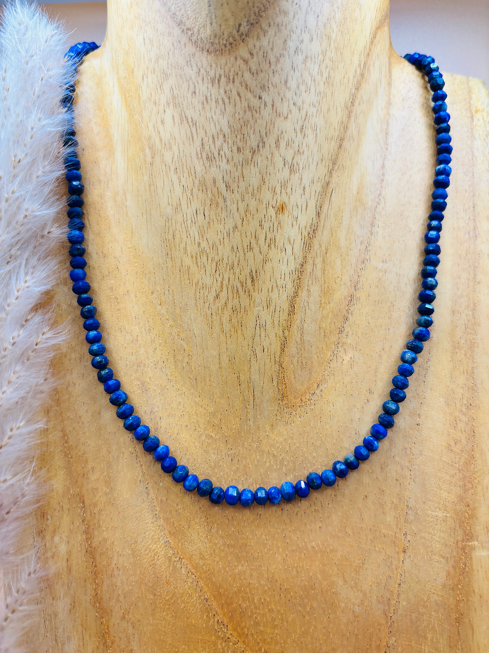 Miniaturbild: Halskette "Harmonie“ Lapislazuli 4mm