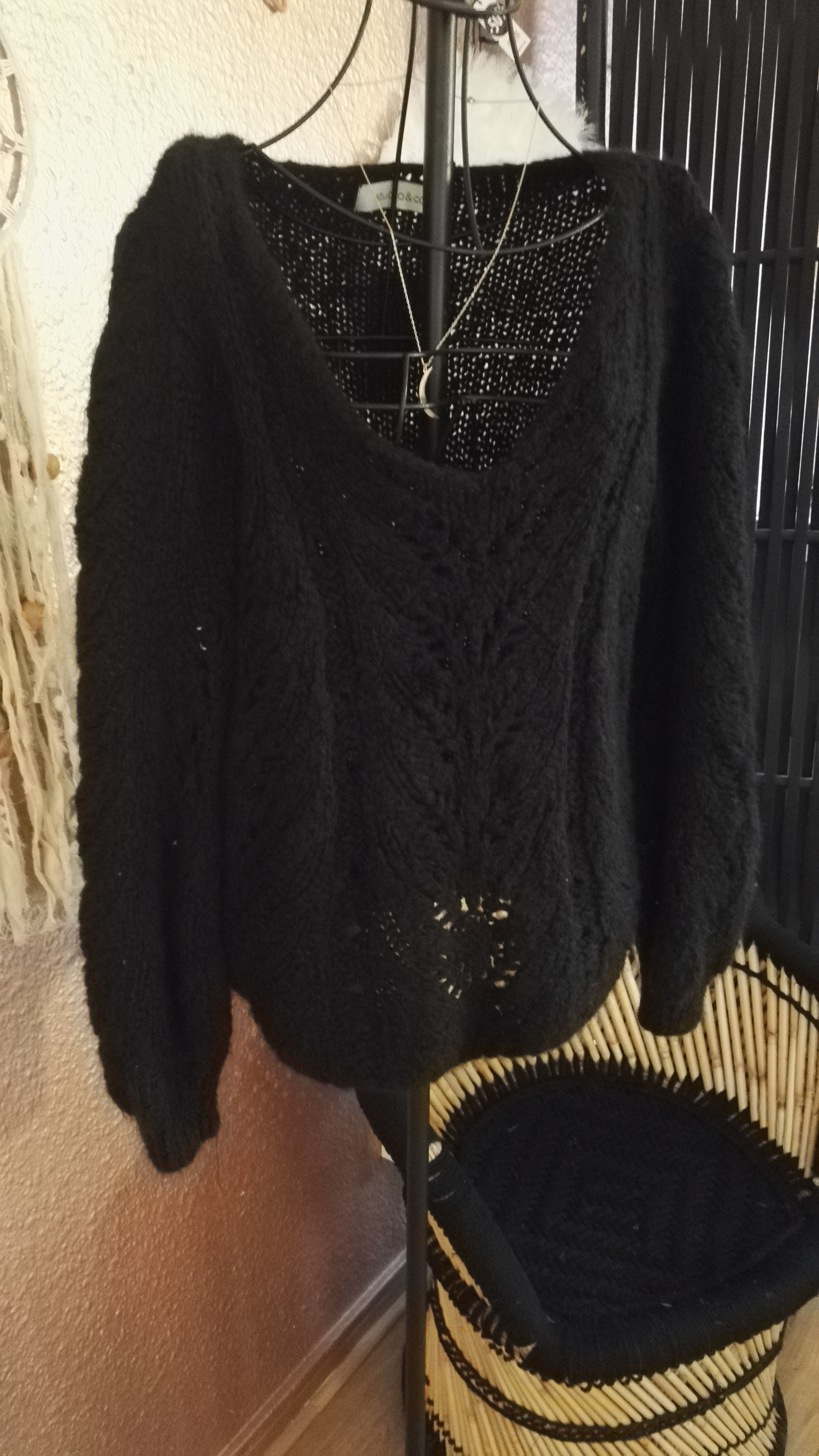 Pull noir Studio&co