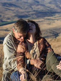 Natural couple portraits in Mpumalanga