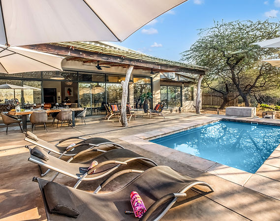 Exterior with pool at Jumilie