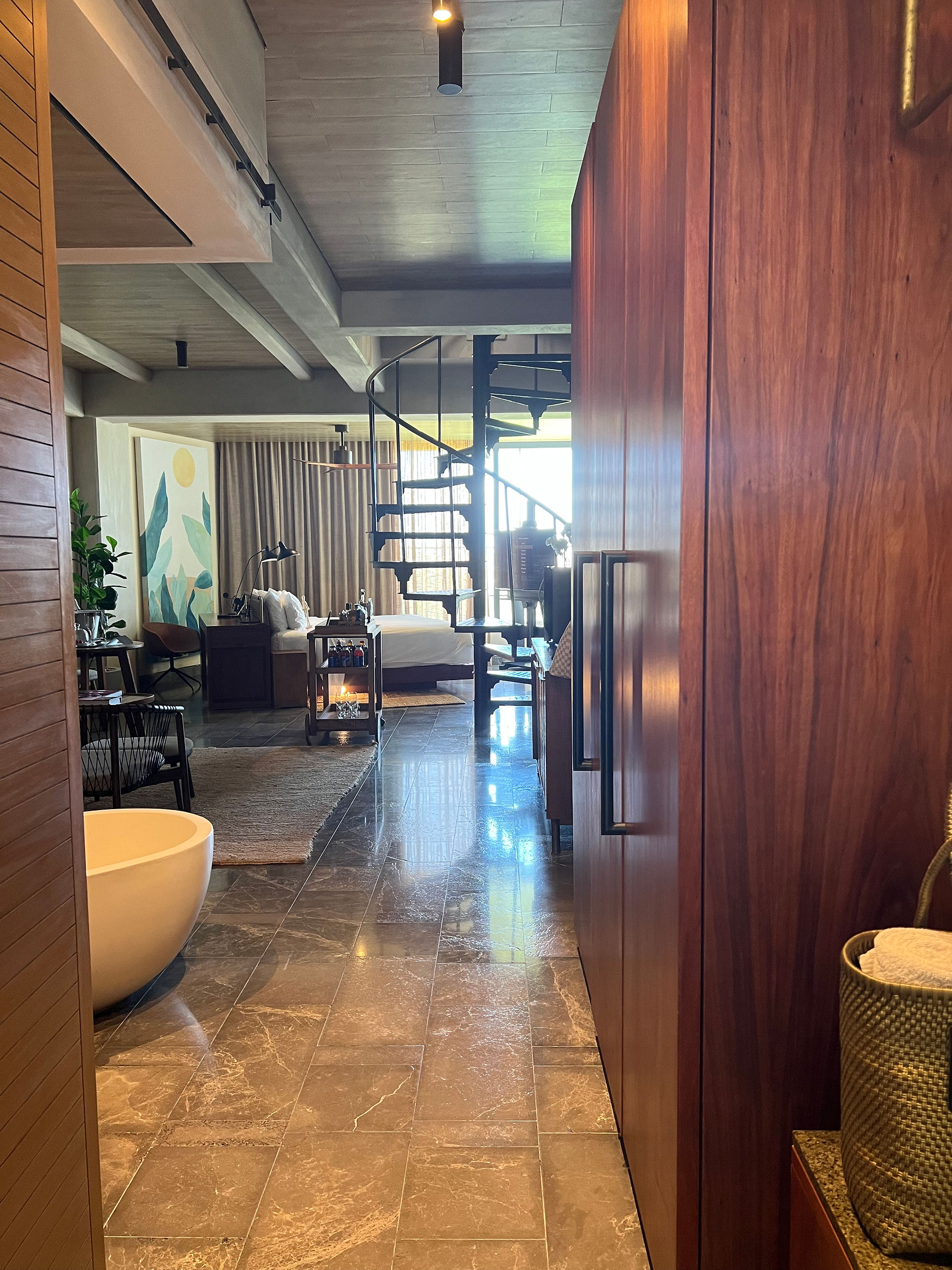 Rooftop suite at Atelier Playa Mujeres