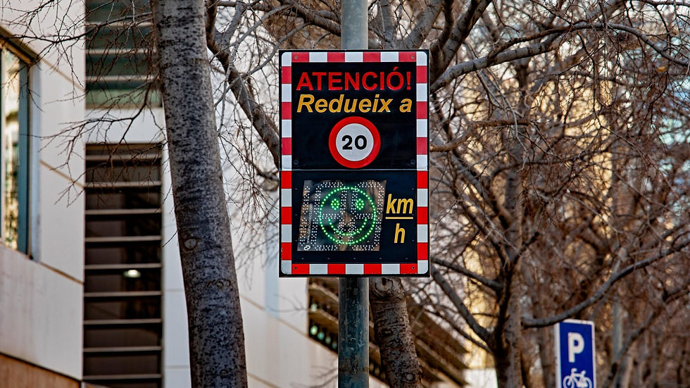 28 Nuevos Radares de Velocidad en Barcelona