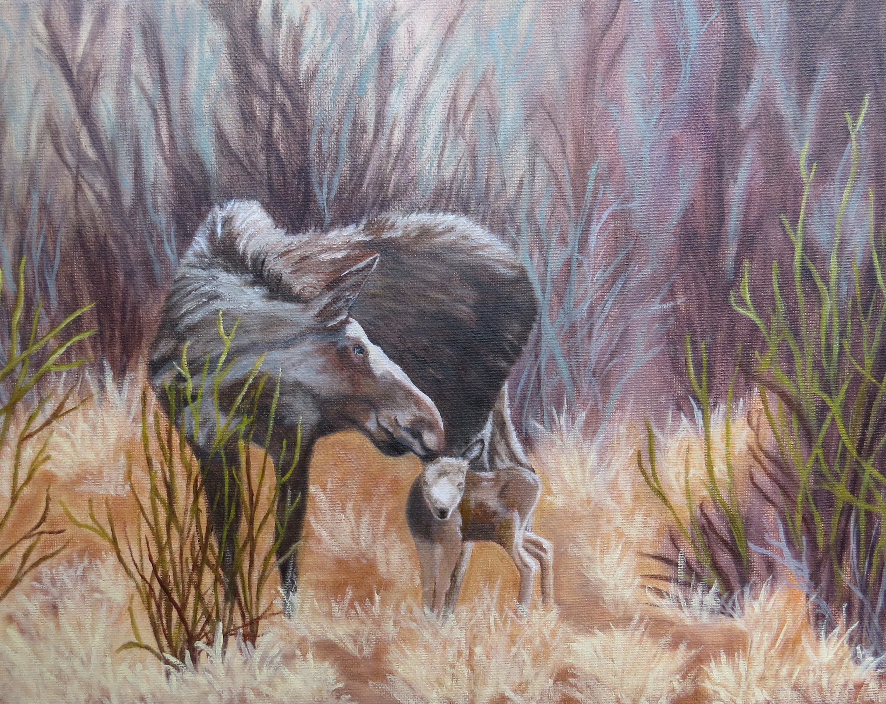 "A Mother's Watchful Eye"