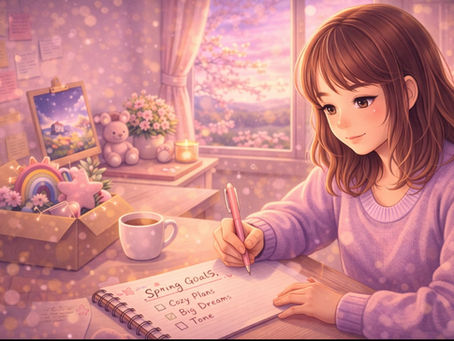 Spring Goals: Cozy Plans, Big Dreams, and Setting the Tone for the Rest of the Year