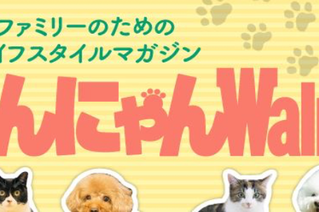 わんにゃんWalker掲載のお知らせ