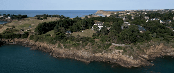 le domaine des essarts en drone