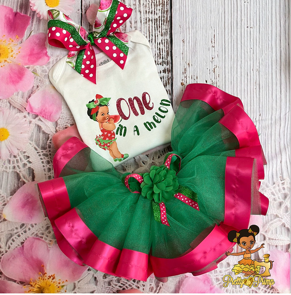 Ribbon Trim Tutu