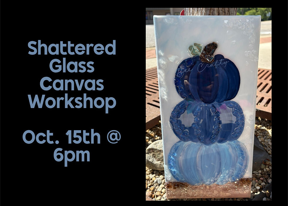 Shattered Glass Canvas Workshop