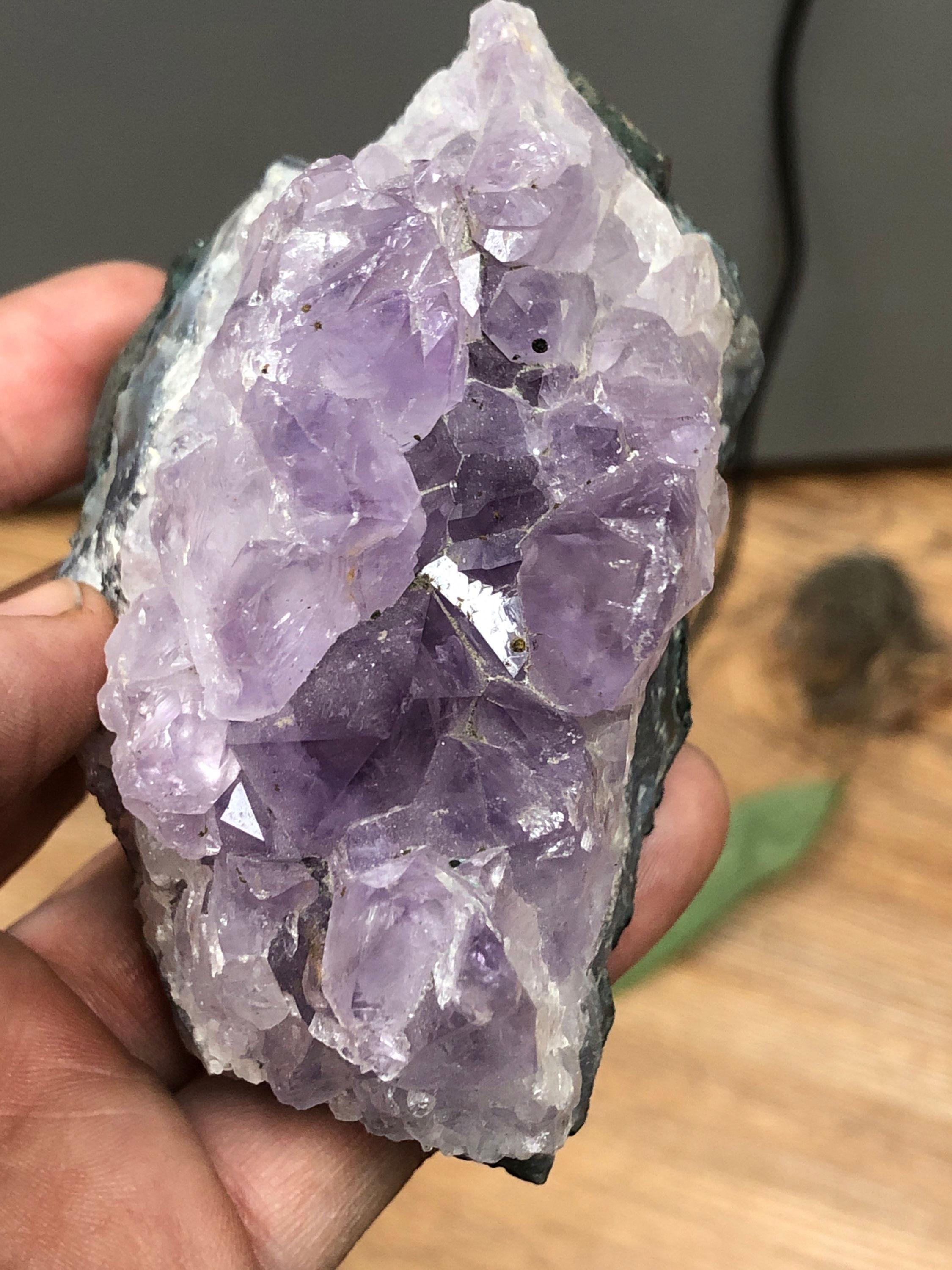 Amethyst cluster