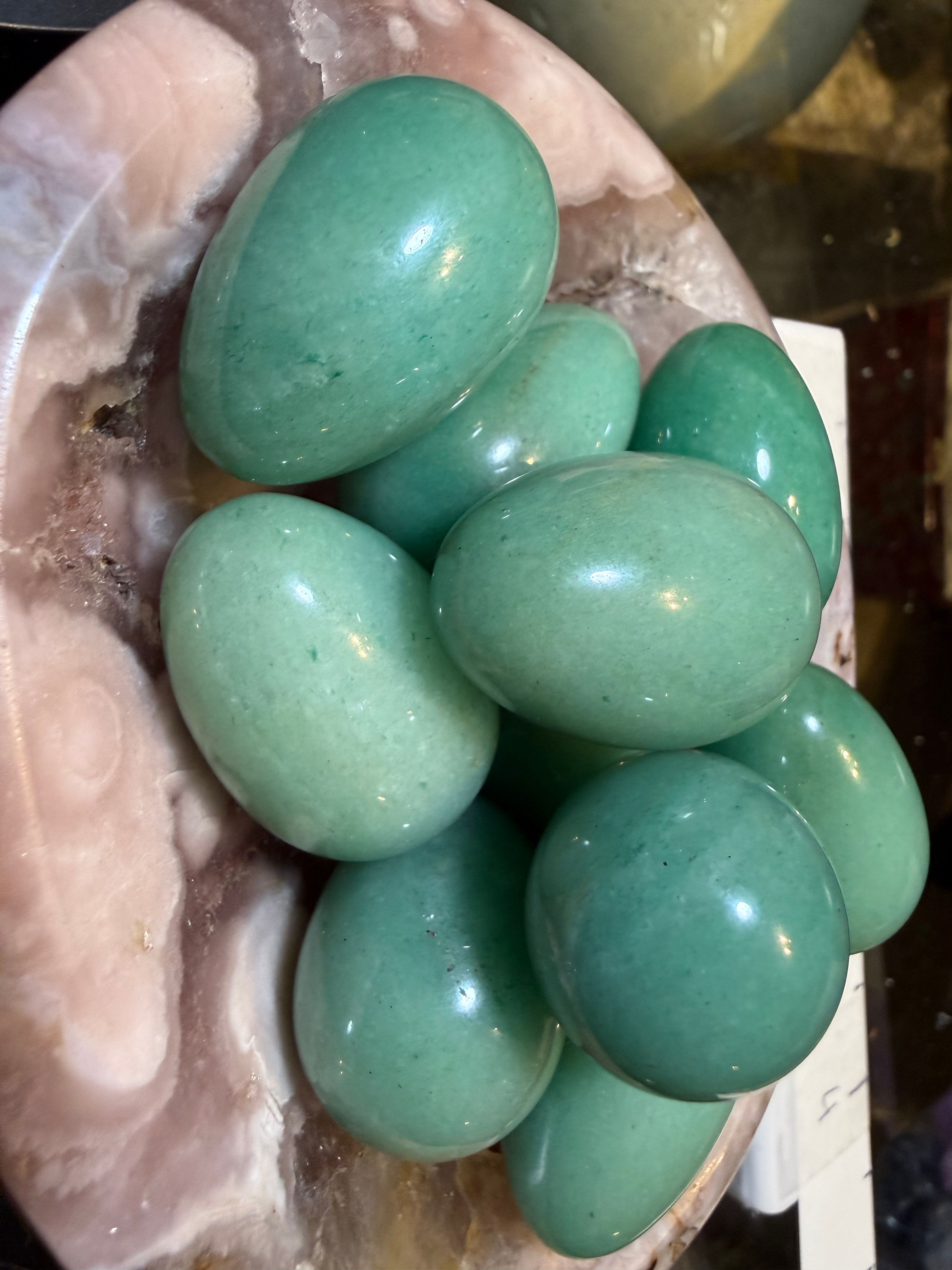 Green Aventurine egg 1.1”