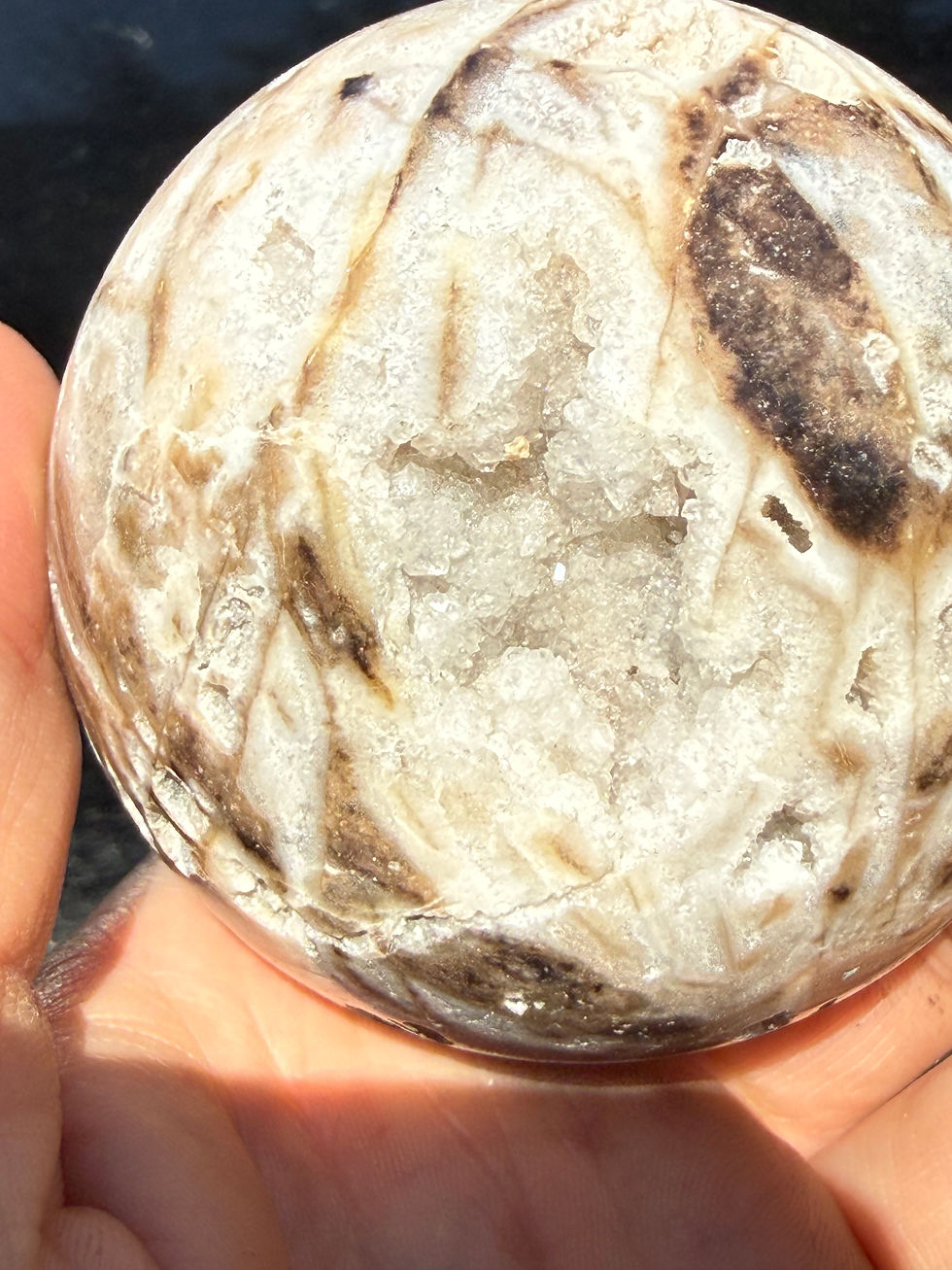 Thumbnail: Druzy Sphalerite Sphere