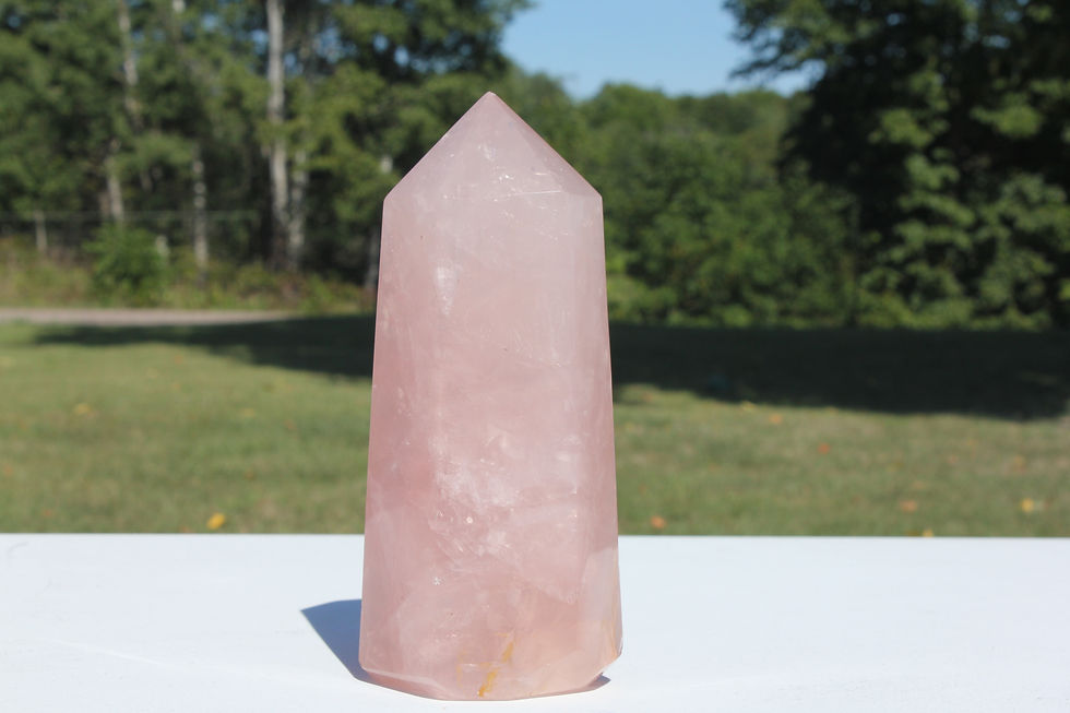 Thumbnail: Rose Quartz Tower (Unique #4)