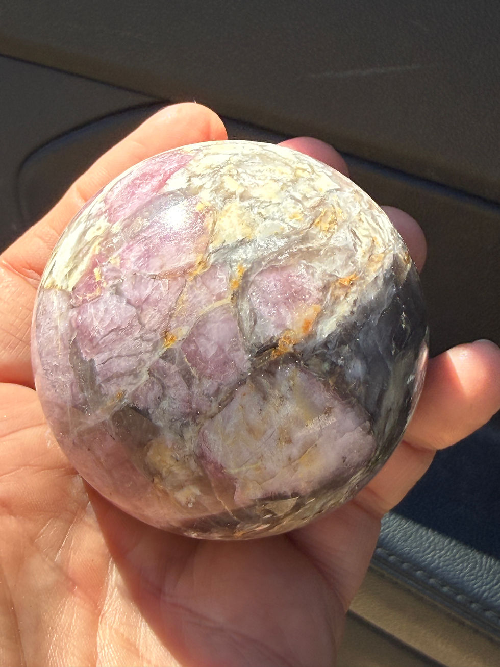 Thumbnail: Pink Tourmaline Sphere 2.5-3”